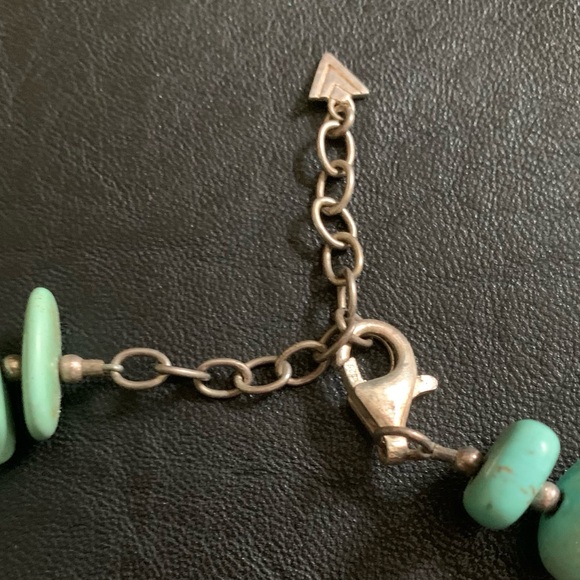 Silpada Retired Turquoise Howlite Necklace - Picture 3 of 6